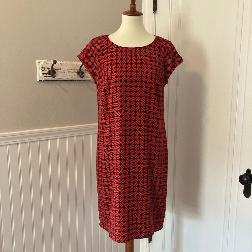 Merona Geometric Sheath Dress
